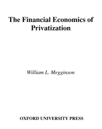 Cover image: The Financial Economics of Privatization 9780195150629