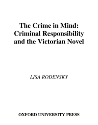 Cover image: The Crime in Mind 9780195150742