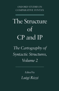 صورة الغلاف: The Structure of CP and IP 1st edition 9780195159493