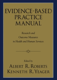 Imagen de portada: Evidence-Based Practice Manual 9780195165005