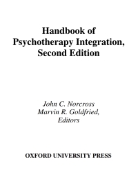 Titelbild: Handbook of Psychotherapy Integration 2nd edition 9780195165791