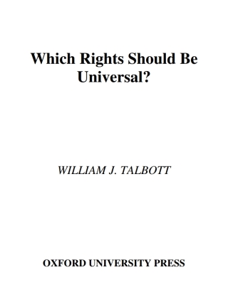 صورة الغلاف: Which Rights Should Be Universal? 9780195331349