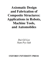 Titelbild: Axiomatic Design and Fabrication of Composite Structures 9780195178777