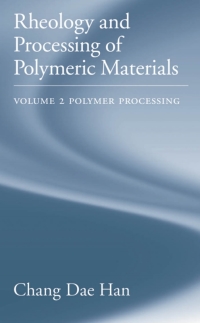 Omslagafbeelding: Rheology and Processing of Polymeric Materials 9780195187830