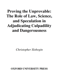 Cover image: Proving the Unprovable 9780195189957