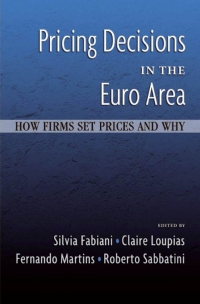 Cover image: Pricing Decisions in the Euro Area 1st edition 9780195309287