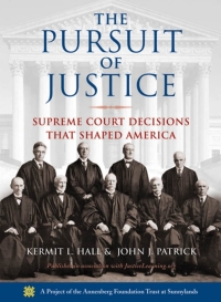 Cover image: The Pursuit of Justice 9780195325683