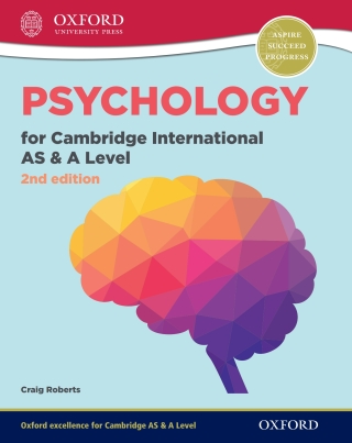 Cover image: Psychology for Cambridge International AS and A Level 2nd edition 9780198399681
