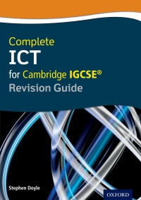 Imagen de portada: Complete ICT for Cambridge IGCSE® Revision Guide 2nd edition 9780198357834