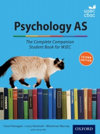 Cover image: Psychology AS: The Complete Companion Student Book for WJEC Eduqas 2nd edition 9780198359173