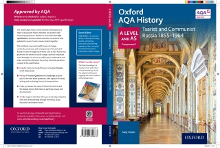 Imagen de portada: Oxford AQA History: A Level and AS Component 1: Tsarist and Communist Russia 1855-1964 2nd edition 9780198354673