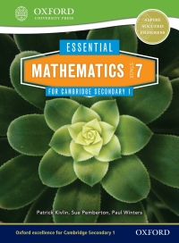 Cover image: Essential Mathematics for Cambridge Secondary 1: Stage 7 1st edition 9781408519837