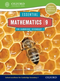 Cover image: Essential Mathematics for Cambridge Secondary 1: Stage 9 1st edition 9781408519899