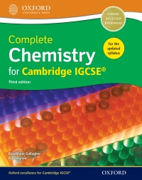 Cover image: Complete Chemistry for Cambridge IGCSE® 3rd edition 9780198399148