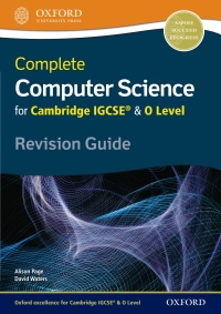 Imagen de portada: Complete Computer Science for Cambridge IGCSE® & O Level Revision Guide 1st edition 9780198367253