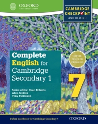 Imagen de portada: Complete English for Cambridge Lower Secondary 1: Stage 7 1st edition 9780198364658