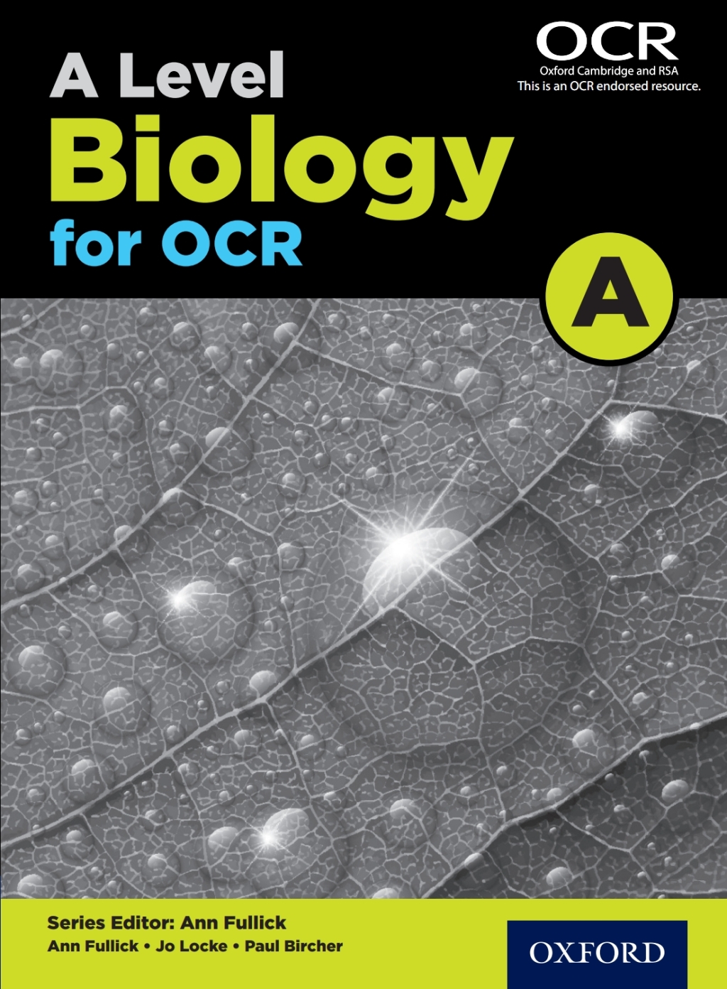 A Level Biology for OCR A 1st Edition