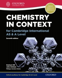 Cover image: Chemistry in Context for Cambridge International AS & A Level 7th edition 9780198396185