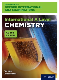 Cover image: Oxford International AQA Examinations: International A Level Chemistry 9780198376026