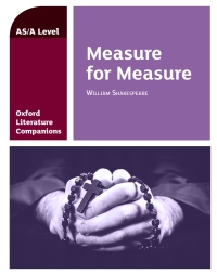 Cover image: Oxford Literature Companions: Measure for Measure 1st edition 9780198419549