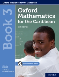 Cover image: Oxford Mathematics for the Caribbean Book 3 6th edition 9780198425793