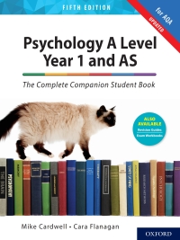 Cover image: Psychology A Level Year 1 and AS: The Complete Companion Student Book for AQA 9780198436324