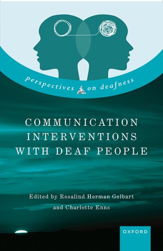 Cover image: Communication Interventions with Deaf People 1st edition 9780198872757