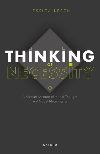 صورة الغلاف: Thinking of Necessity 9780198873969