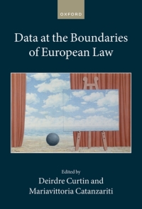 Omslagafbeelding: Data at the Boundaries of European Law 9780198874195
