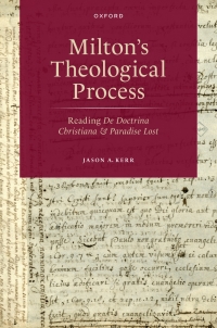 Cover image: Milton's Theological Process 1st edition 9780198875086