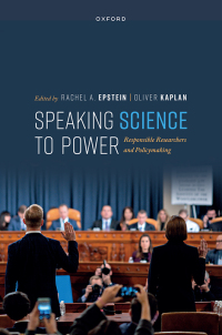 Cover image: Speaking Science to Power 1st edition 9780198875185