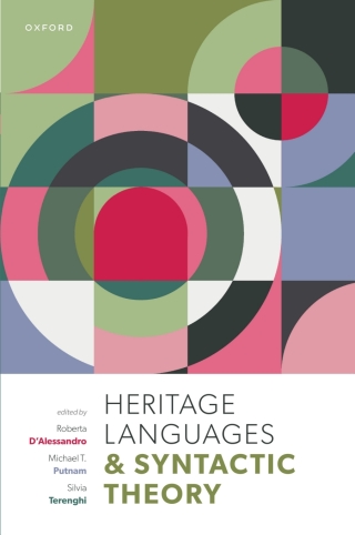 Cover image: Heritage Languages and Syntactic Theory 1st edition 9780198876182