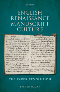 Cover image: English Renaissance Manuscript Culture 9780198878001