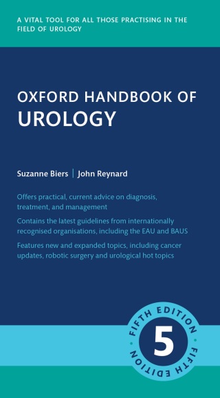 Imagen de portada: Oxford Handbook of Urology 5th edition 9780198878599
