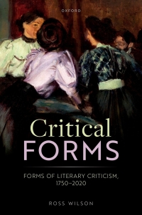 Cover image: Critical Forms 1st edition 9780198881117