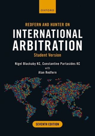 Cover image: Redfern and Hunter on International Arbitration 1st edition 9780192869913