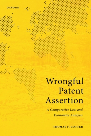 Imagen de portada: Wrongful Patent Assertion 1st edition 9780198885634