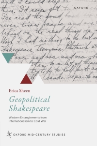Cover image: Geopolitical Shakespeare 1st edition 9780198888611