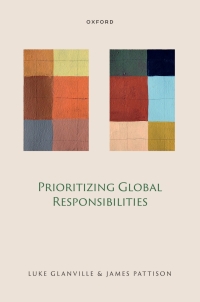 Cover image: Prioritizing Global Responsibilities 9780198892335