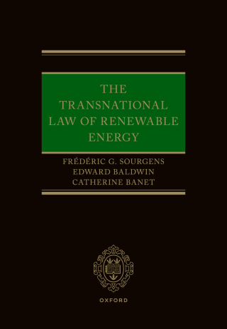 Cover image: The Transnational Law of Renewable Energy 1st edition 9780198894544