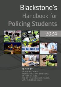 Cover image: Blackstone's Handbook for Policing Students 2024 18th edition 9780198894933