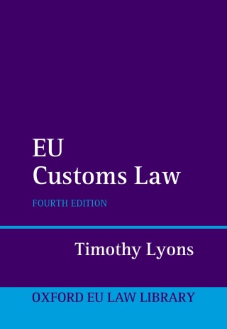 Imagen de portada: EU Customs Law 4th edition 9780198896869