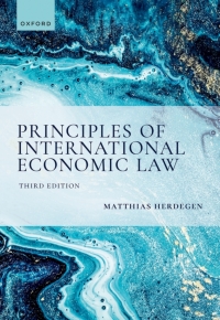 صورة الغلاف: Principles of International Economic Law 3rd edition 9780198897842