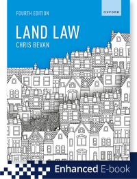 Cover image: Land Law 4th edition 9780198904496