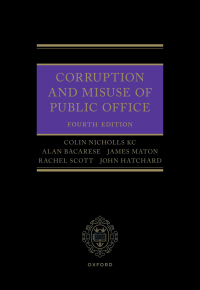 Omslagafbeelding: Corruption and Misuse of Public Office 4th edition 9780198907329