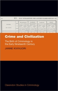 Omslagafbeelding: Crime and Civilization 1st edition 9780198909811