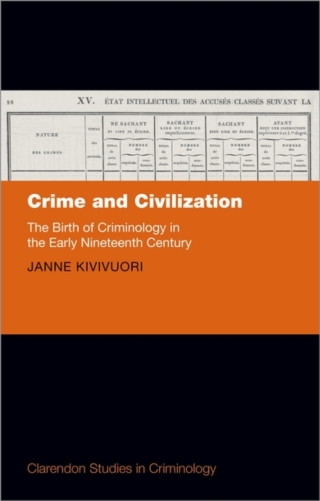Cover image: Crime and Civilization 1st edition 9780198909811