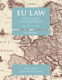 صورة الغلاف: EU Law 8th edition 9780198915485