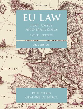 Cover image: EU Law 8th edition 9780198915485