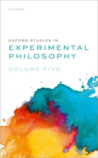 Imagen de portada: Oxford Studies in Experimental Philosophy 1st edition 9780198918875